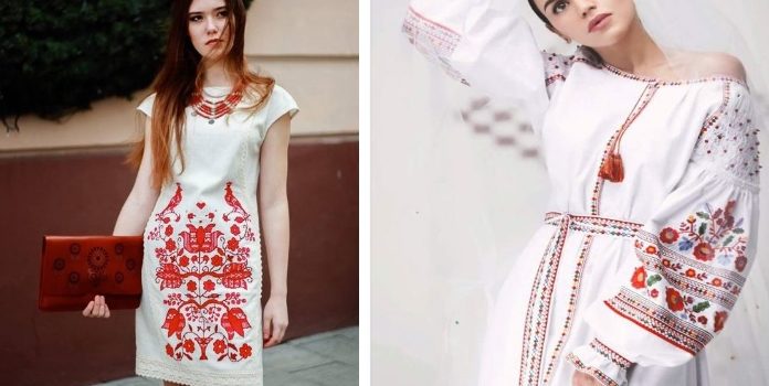 Сучасні вишиті сукні. Підбірка ідей!