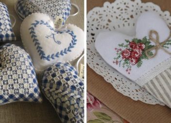 Текстильні валентинки своїми руками. 39 ідей