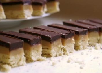 "Солодка парочка" – батончики "TWIX" в домашніх умовах (рецепт)
