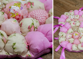 Шиємо круглі подушки в техніці "Bubble quilt"