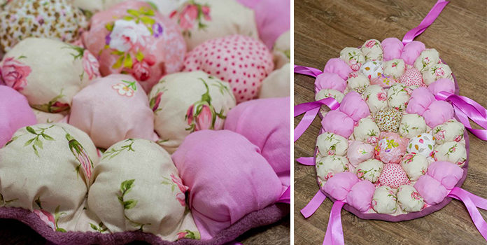 Шиємо круглі подушки в техніці "Bubble quilt"