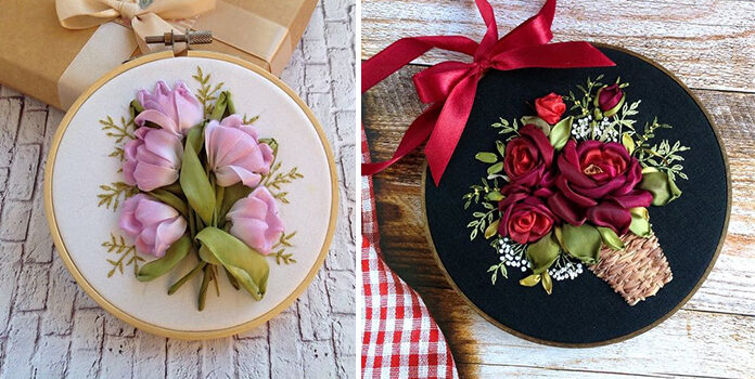 Секрети вишивки стрічками + ідеї