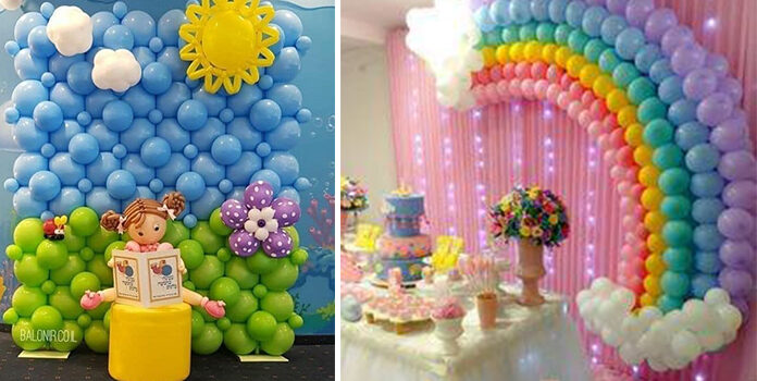 50 способів красиво оформити свято повітряними кульками