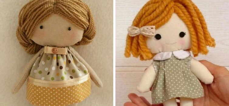Ляльки handmade - милі іграшки, які можна зробити самотужки
