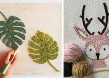 Незвична вишивка в техніці rug hooking
