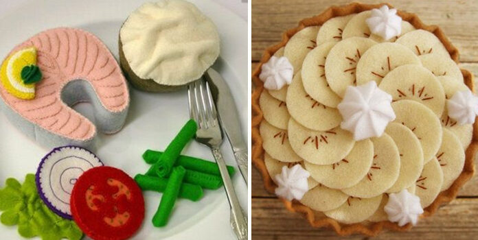 Шиємо продукти харчування для маленького шеф-кухаря
