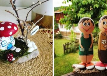Веселі камінці: ідеї композицій із каміння