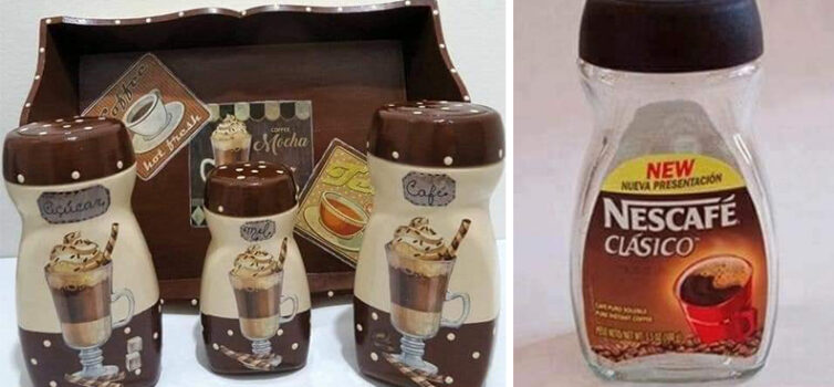 Як переробити банку від розчинної кави "Nescafe"