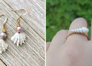 25 красивих прикрас із мушель, які можна зробити самотужки