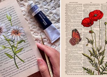 Сторінки, що ожили: як старі книги перетворюють на арт