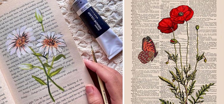 Сторінки, що ожили: як старі книги перетворюють на арт